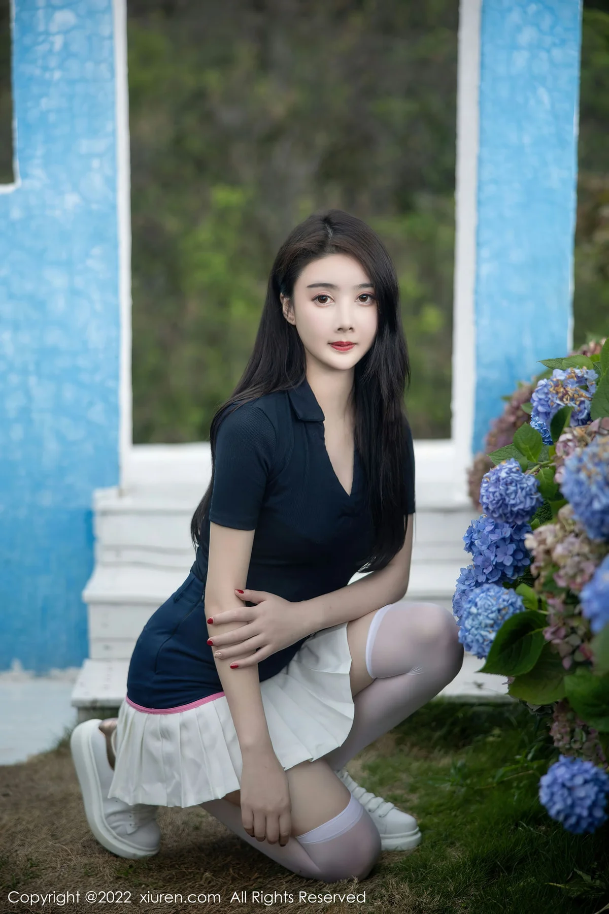 XiuRen 秀人 No.5870 summer宝宝 粉色蕾丝内衣性感写真 - 7