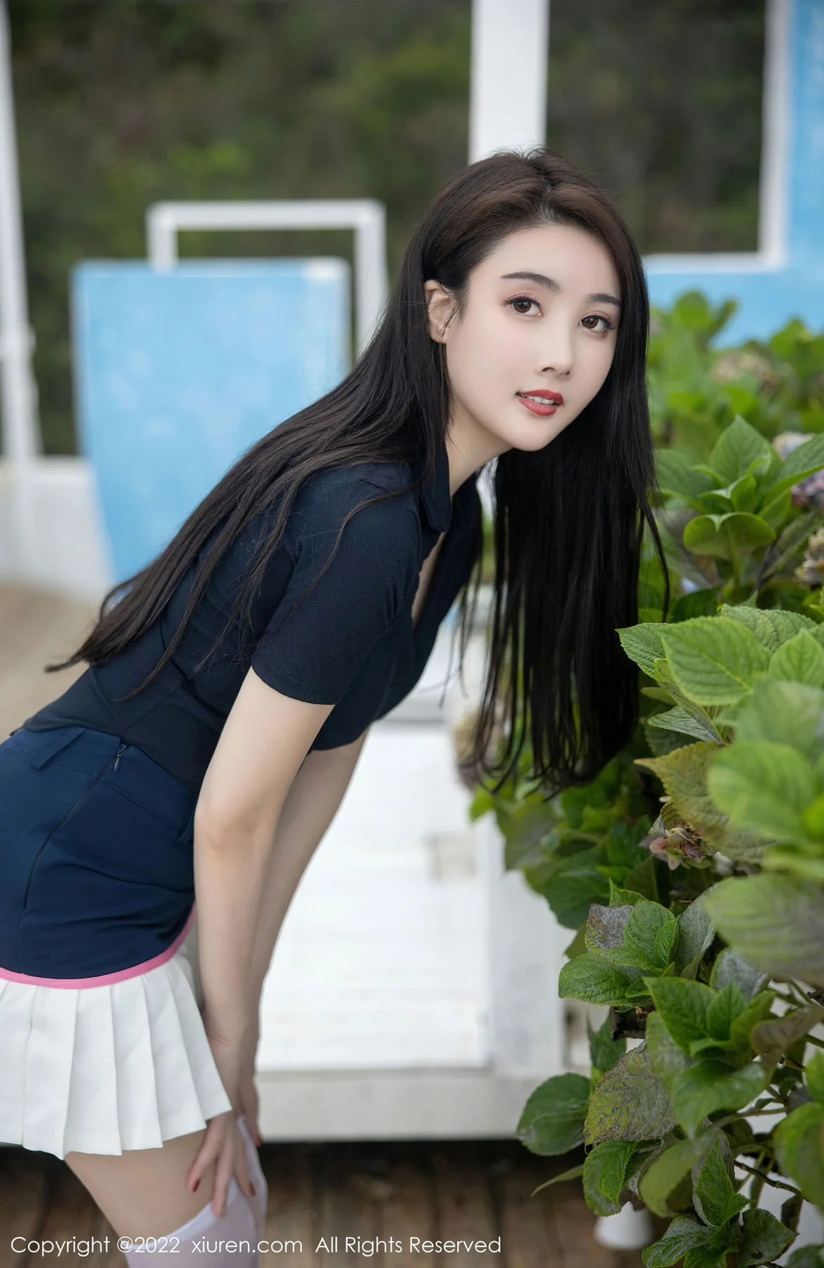XiuRen 秀人 No.5870 summer宝宝 粉色蕾丝内衣性感写真 - 2