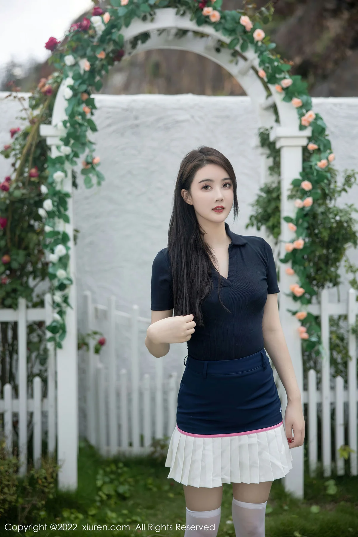 XiuRen 秀人 No.5870 summer宝宝 粉色蕾丝内衣性感写真 - 6