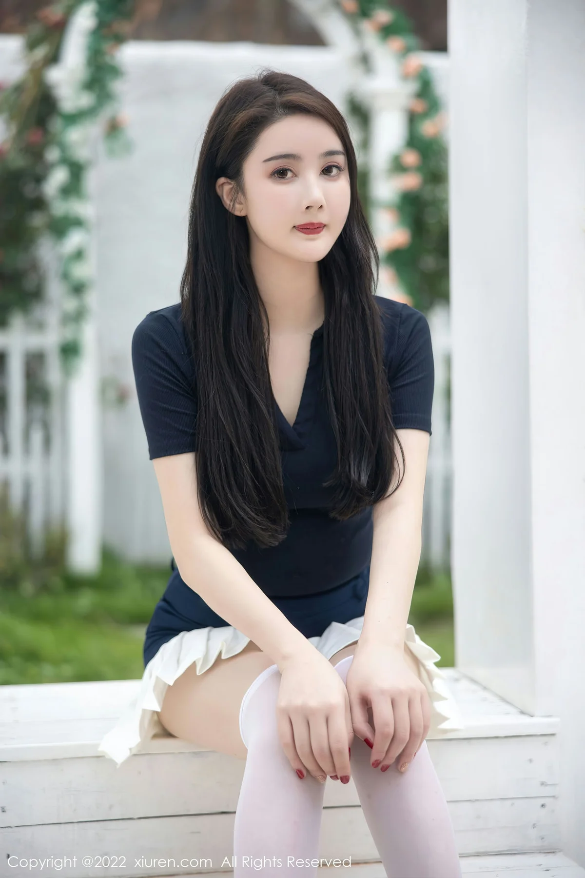 XiuRen 秀人 No.5870 summer宝宝 粉色蕾丝内衣性感写真 - 7