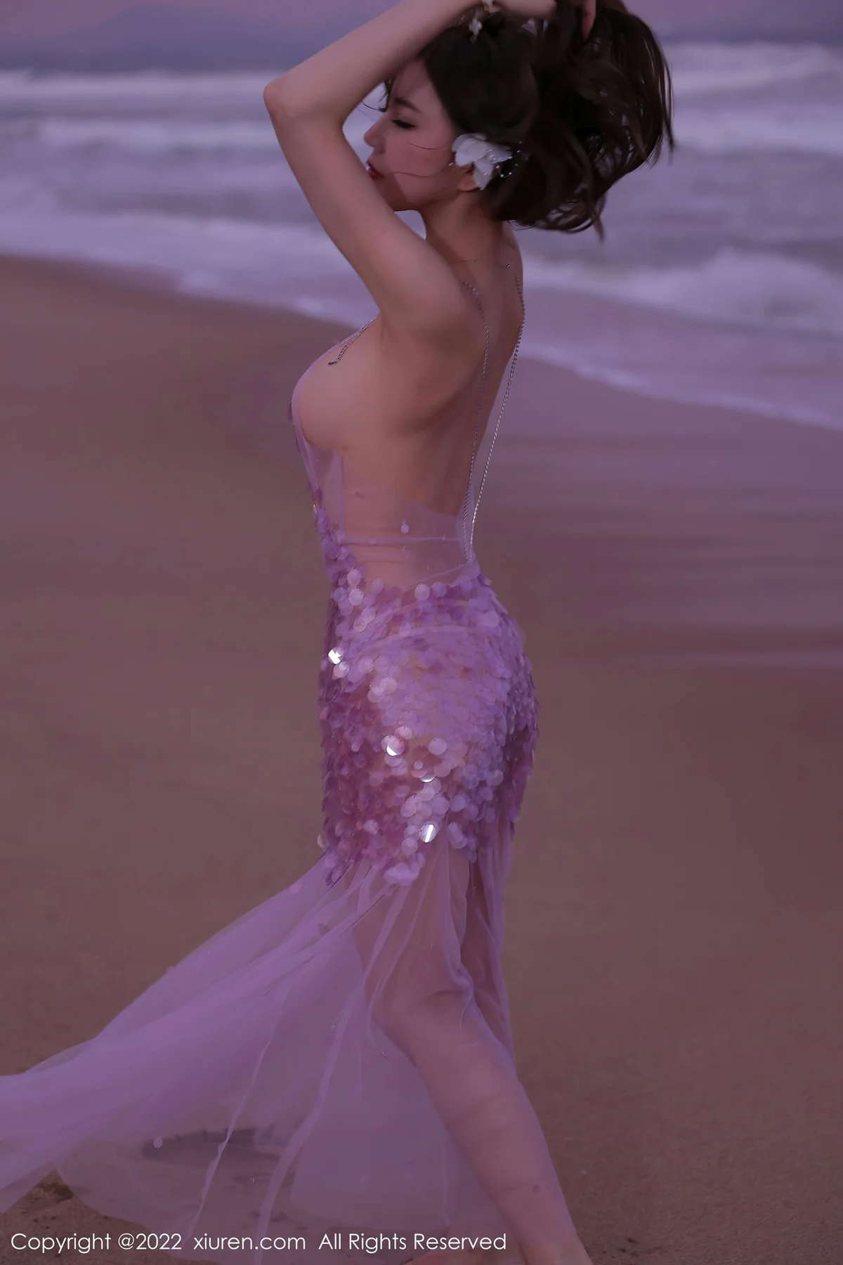 XiuRen 秀人 No.5890 tina_甜仔 沙滩场景拍摄十月海南旅拍 - 6
