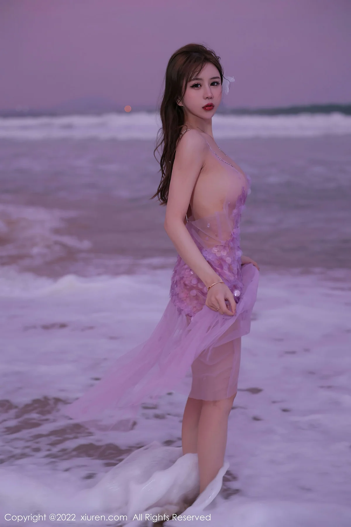 XiuRen 秀人 No.5890 tina_甜仔 沙滩场景拍摄十月海南旅拍 - 9