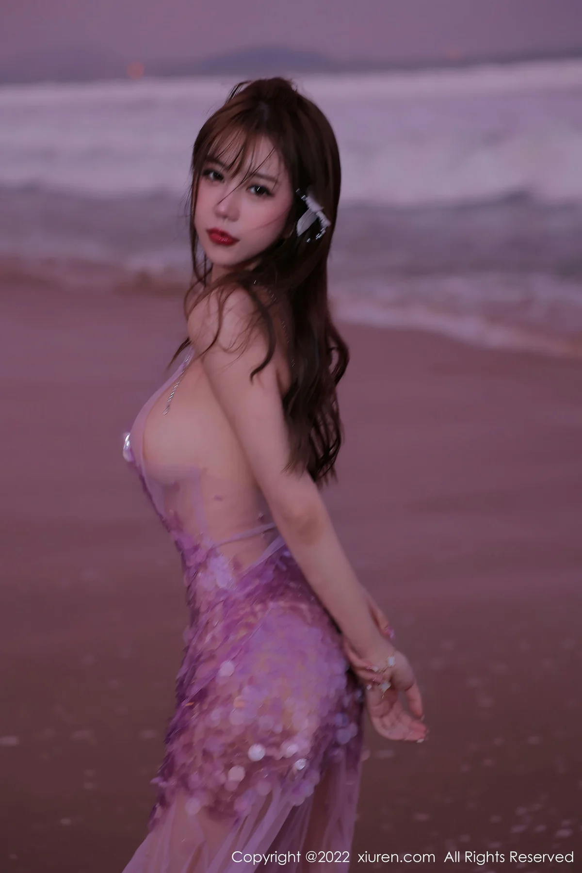 XiuRen 秀人 No.5890 tina_甜仔 沙滩场景拍摄十月海南旅拍 - 3