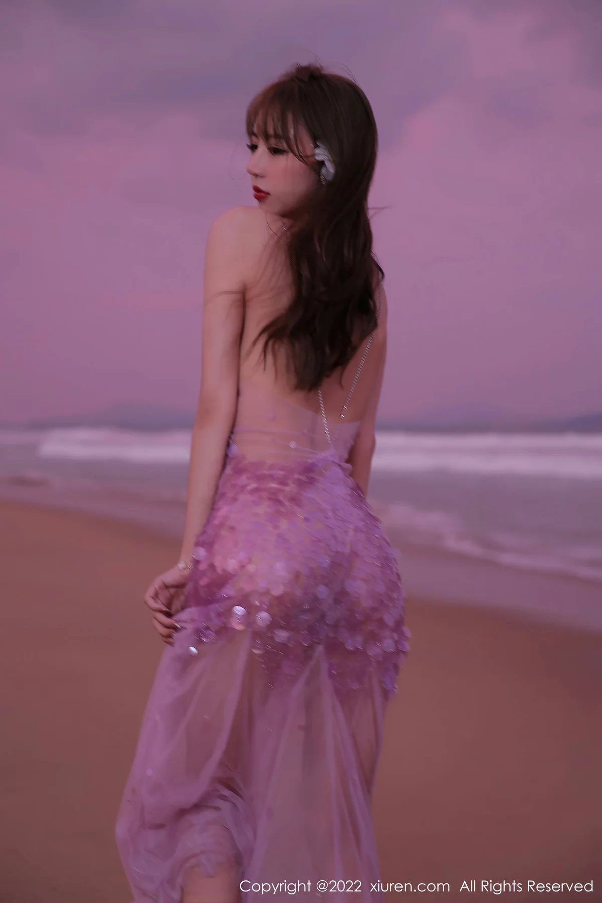 XiuRen 秀人 No.5890 tina_甜仔 沙滩场景拍摄十月海南旅拍 - 6