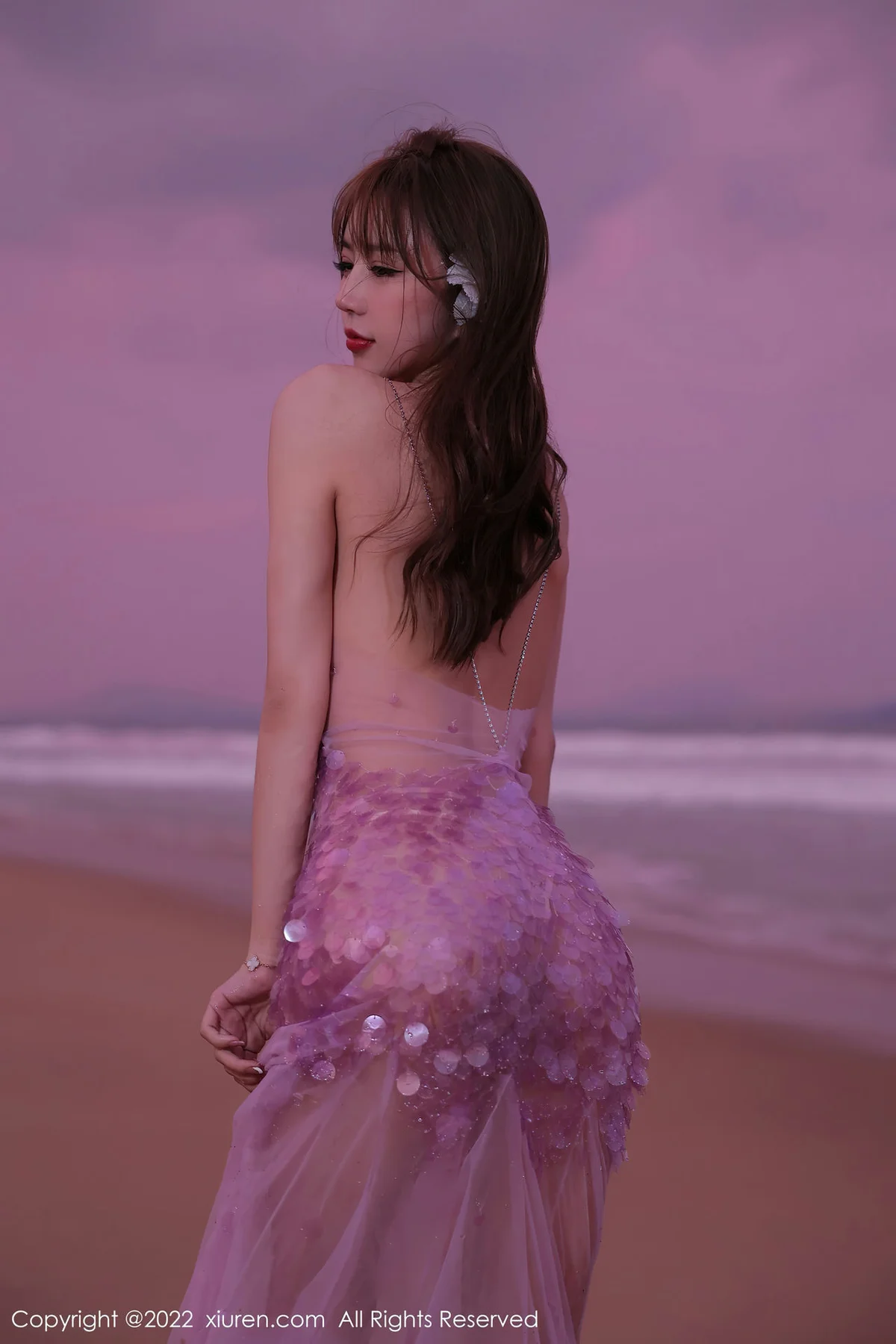 XiuRen 秀人 No.5890 tina_甜仔 沙滩场景拍摄十月海南旅拍 - 7