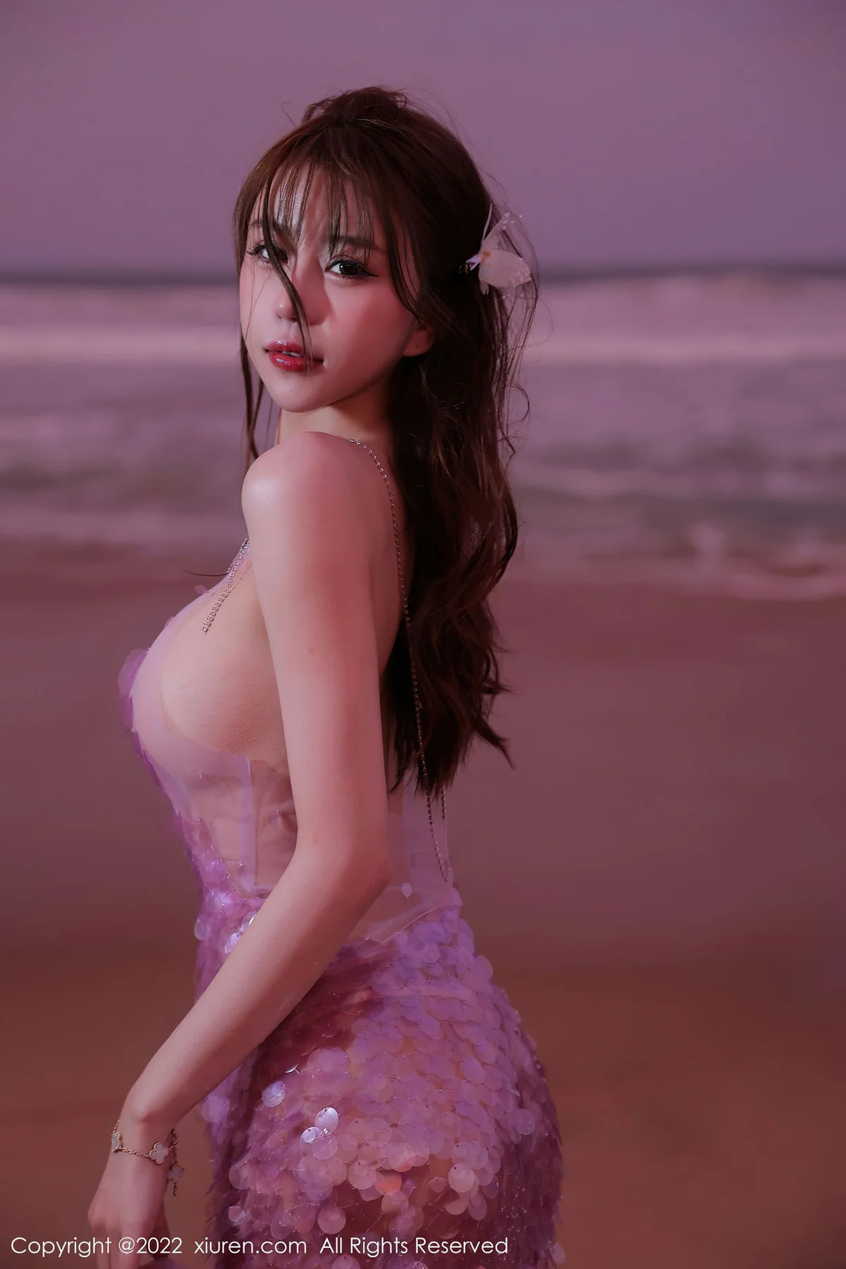 XiuRen 秀人 No.5890 tina_甜仔 沙滩场景拍摄十月海南旅拍 - 8