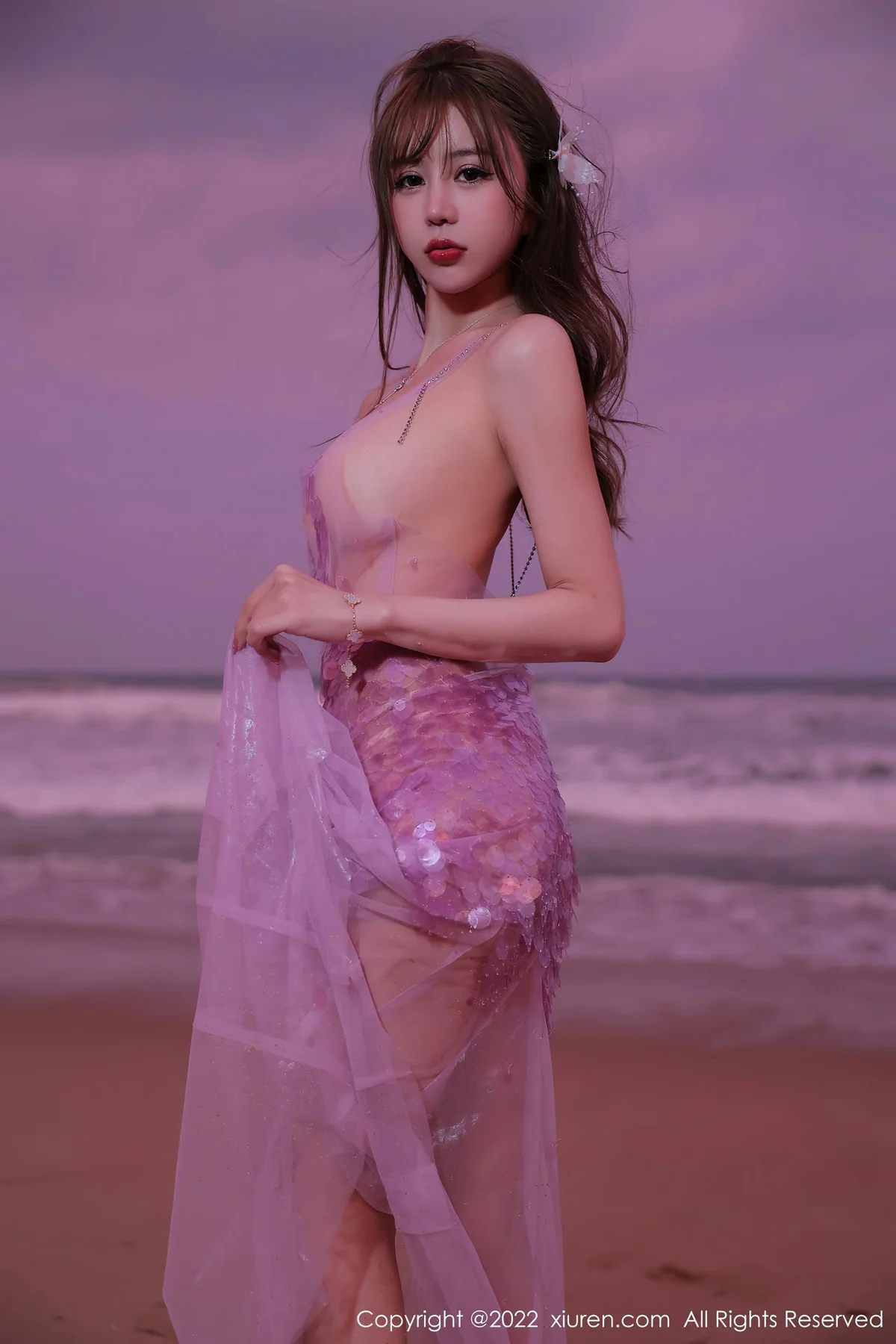 XiuRen 秀人 No.5890 tina_甜仔 沙滩场景拍摄十月海南旅拍 - 10