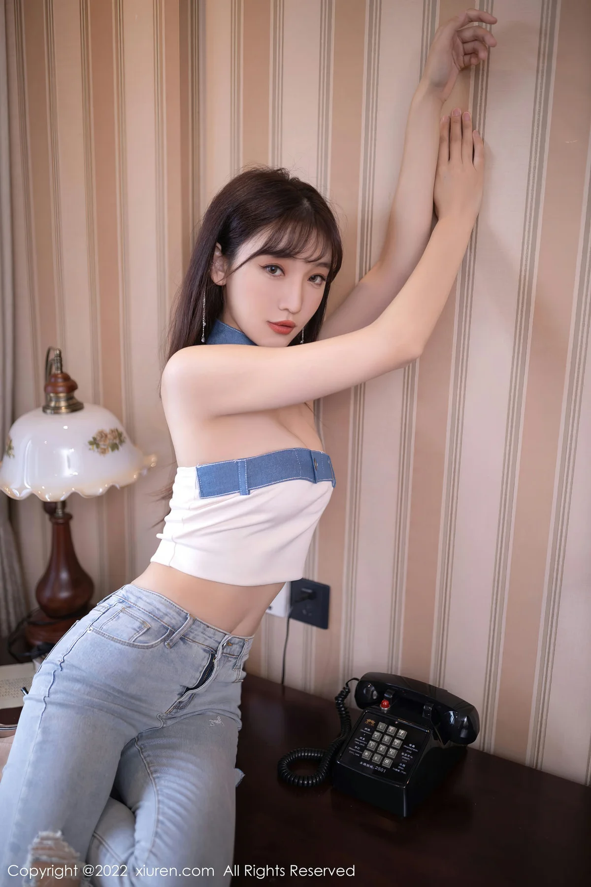 XiuRen 秀人 No.5908 陆萱萱 香肩女神 - 10