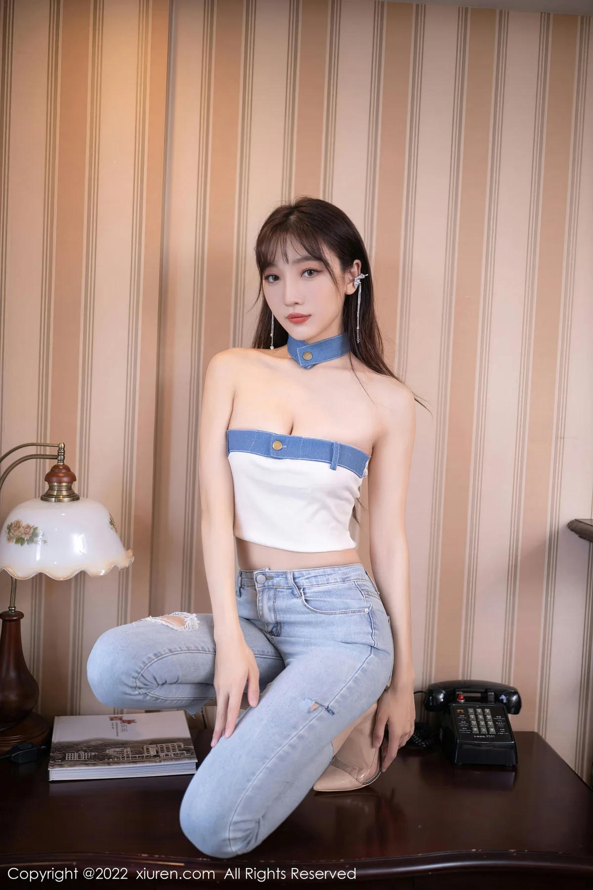 XiuRen 秀人 No.5908 陆萱萱 香肩女神 - 3