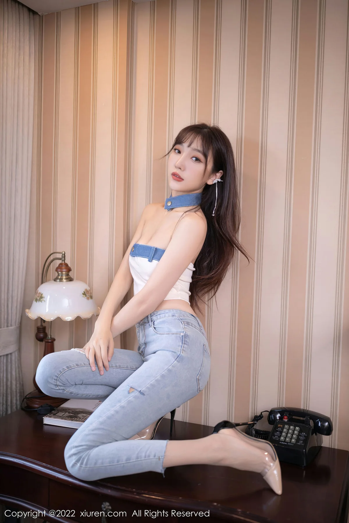 XiuRen 秀人 No.5908 陆萱萱 香肩女神 - 4