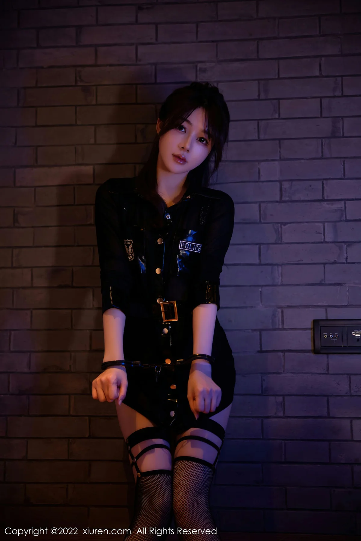 XiuRen 秀人 No.5931 婠婠么 黑丝吊袜 - 4