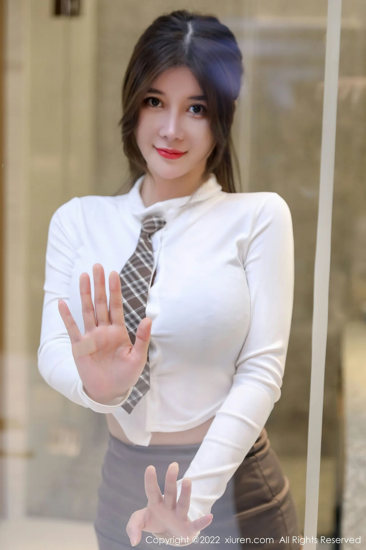 XiuRen 秀人 No.5961 周jojobaby 魅惑黑丝性感私房 - 3