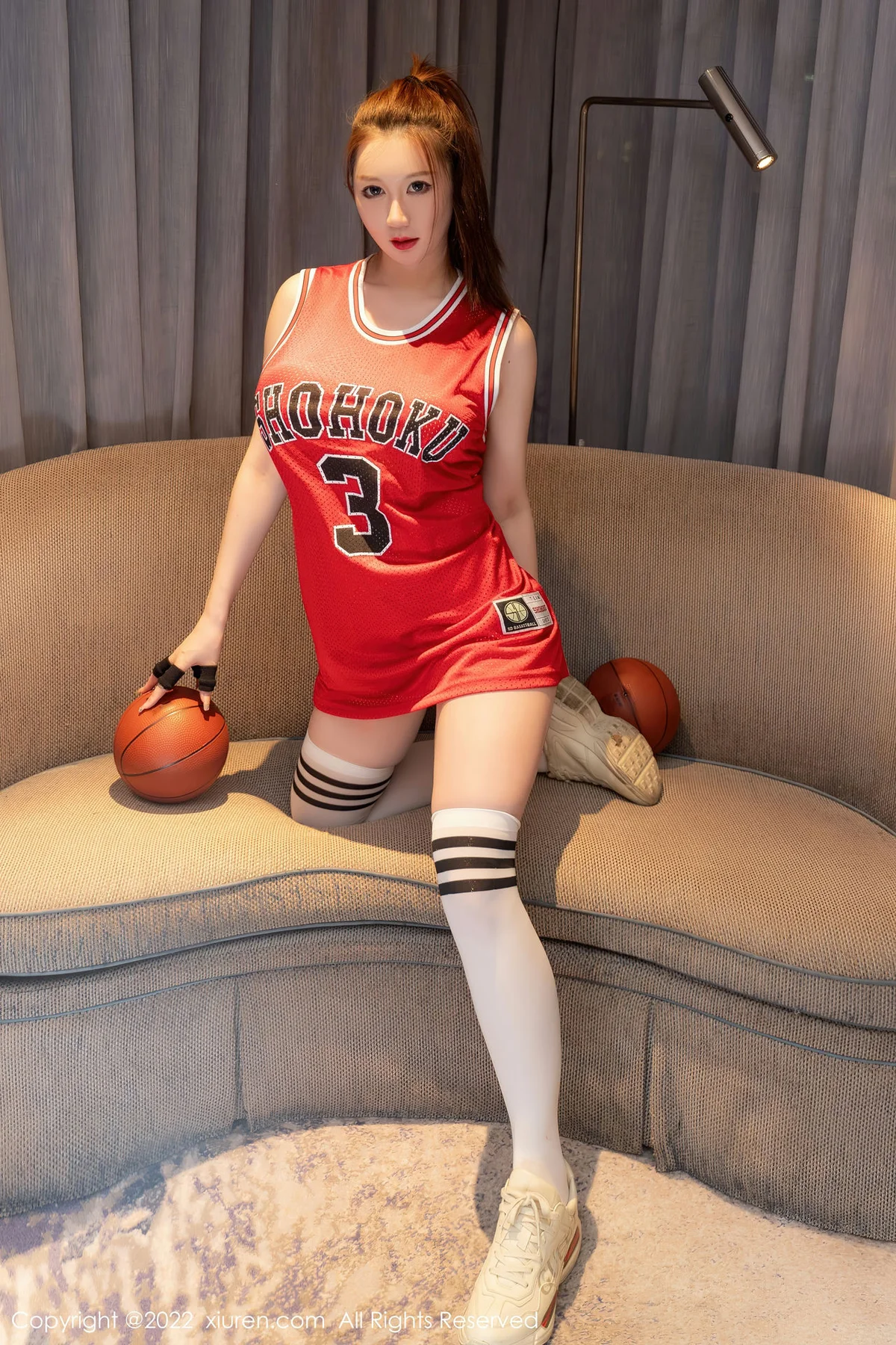 XiuRen 秀人 No.5969 顾乔楠Cora 日系卡通赤木晴子楠直播系列 - 6