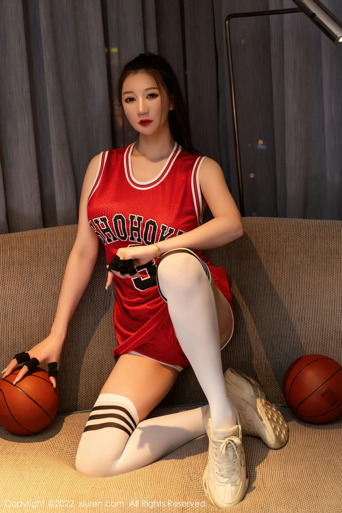 XiuRen 秀人 No.5969 顾乔楠Cora 日系卡通赤木晴子楠直播系列 - 9