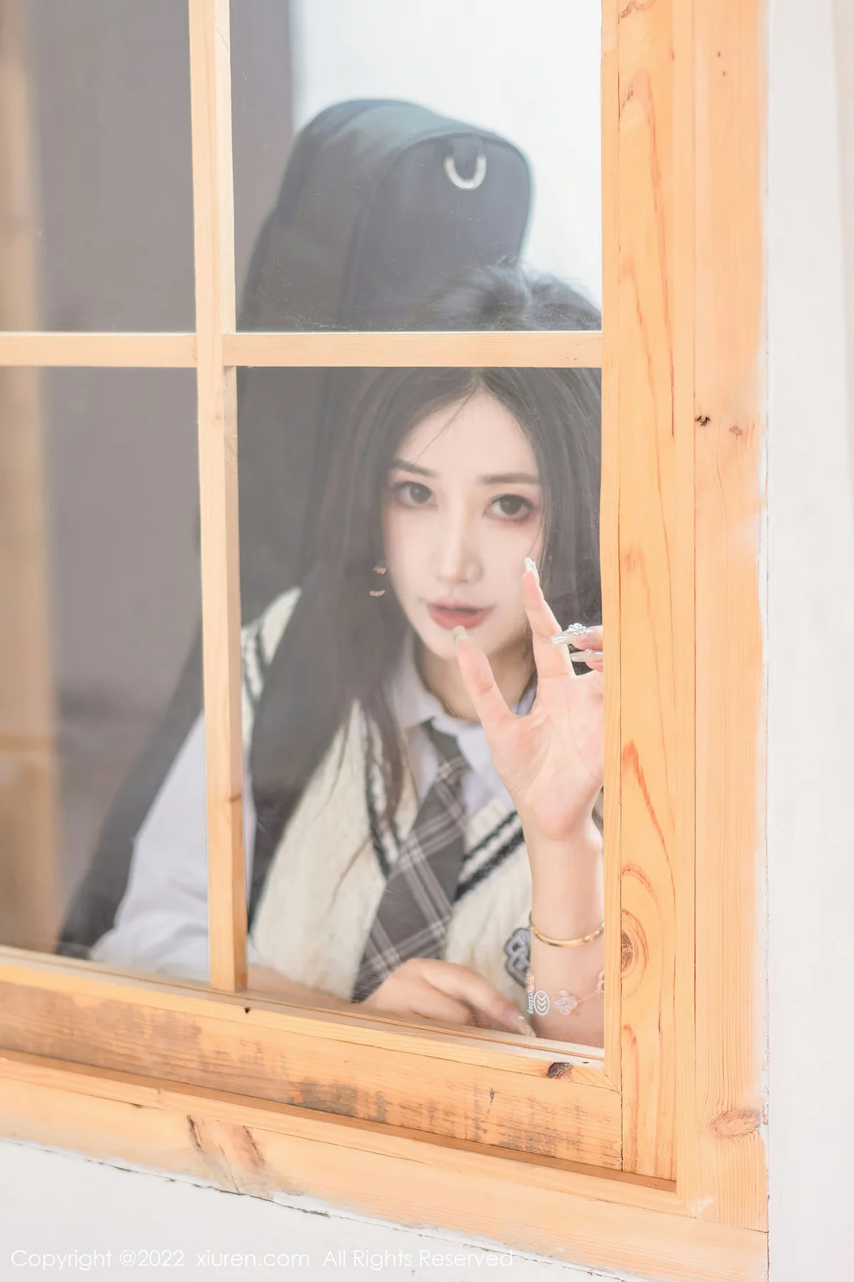 XiuRen 秀人 No.5970 laura阿姣 性感学妹制服性感写真 - 6