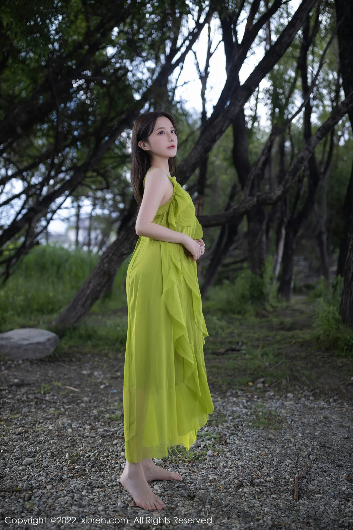 XiuRen 秀人 No.5979 鱼子酱Fish 白色轻透情趣睡裙北京-杭州旅拍 - 9