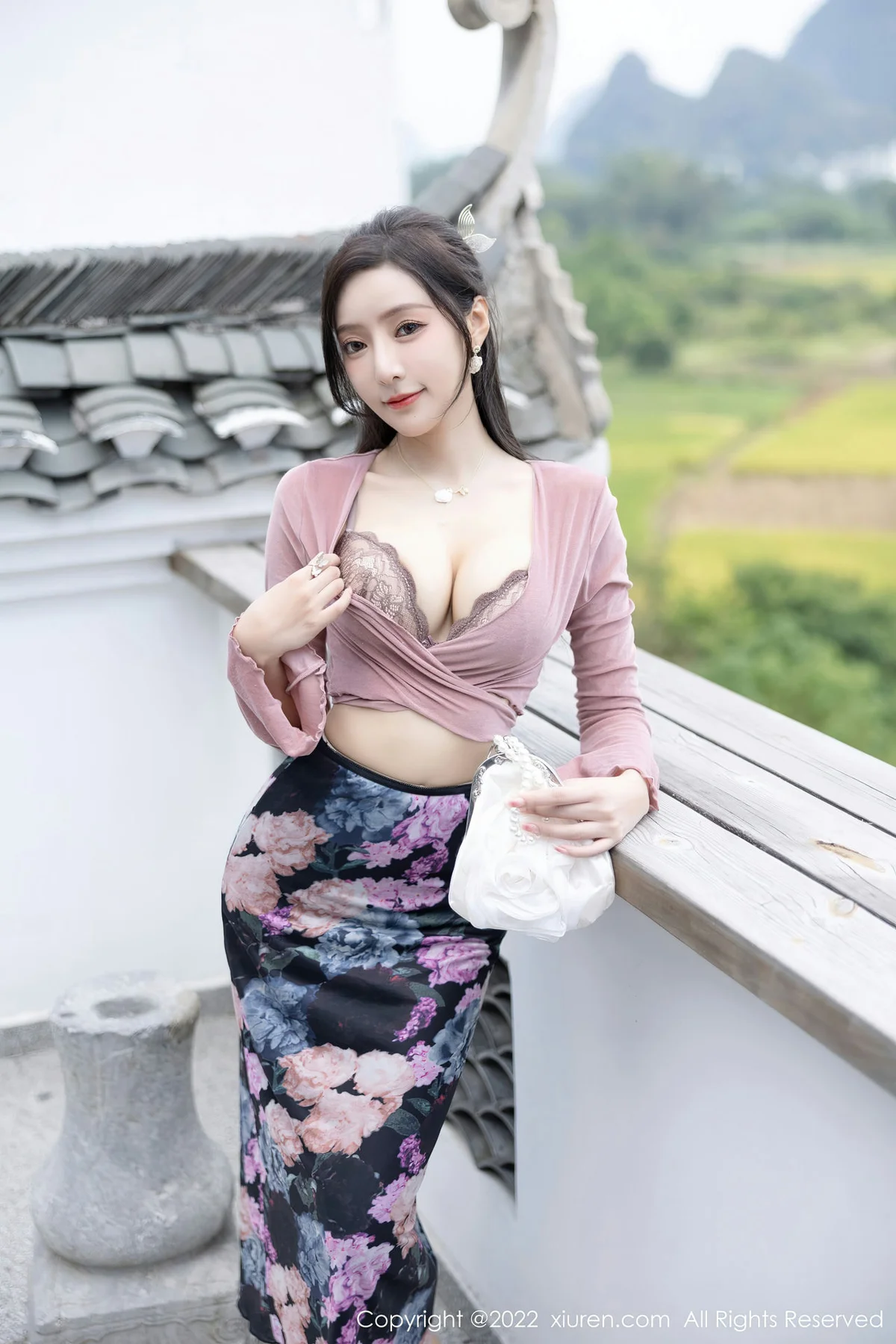 XiuRen 秀人 No.5985 王馨瑶 香肩美腿美女模特 - 4