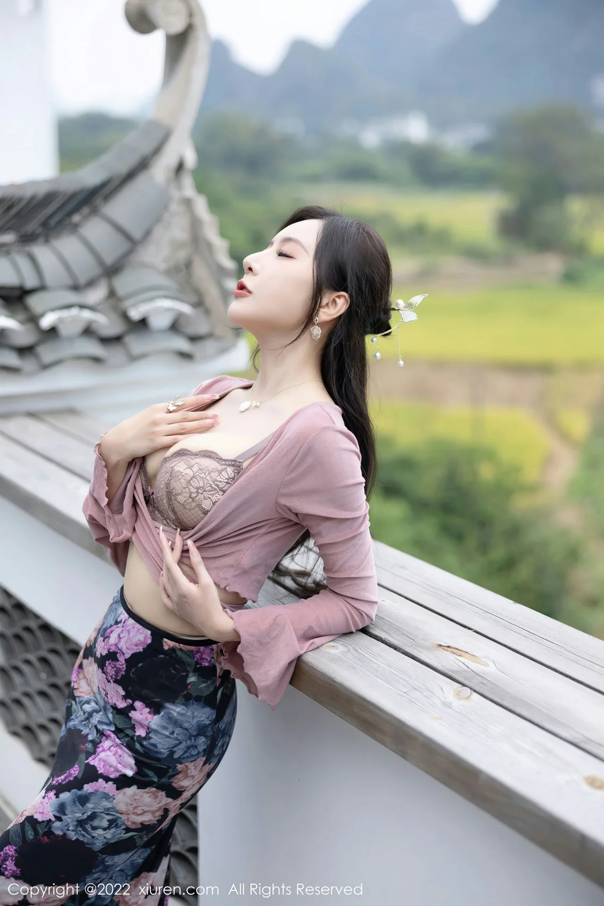 XiuRen 秀人 No.5985 王馨瑶 香肩美腿美女模特 - 6