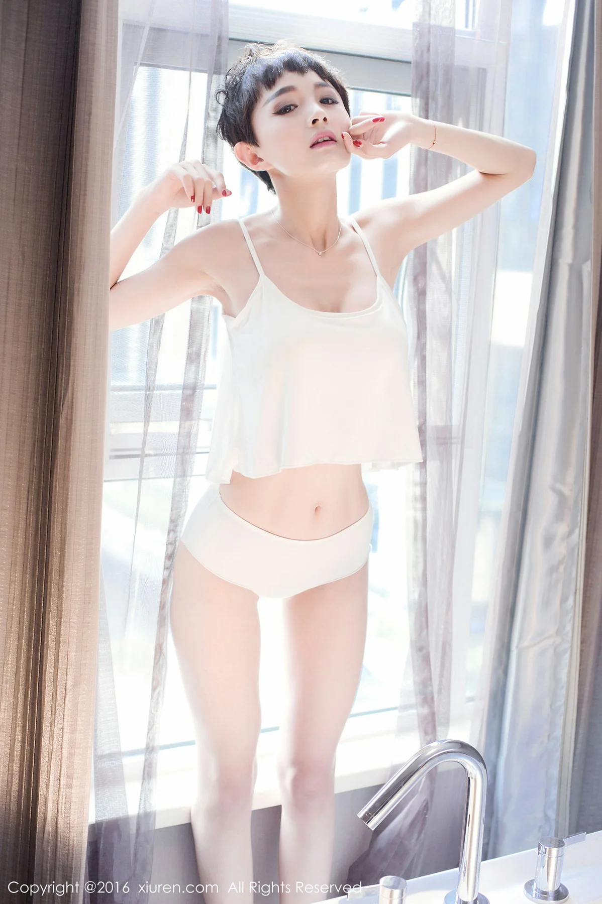 XiuRen 秀人 No.600 Modo 小杨幂baby_kiki 短发美女气质个性女 - 4