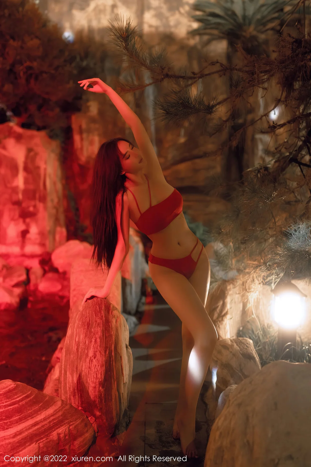 XiuRen 秀人 No.6014 Carol周妍希 温泉场景拍摄性感私房 - 3