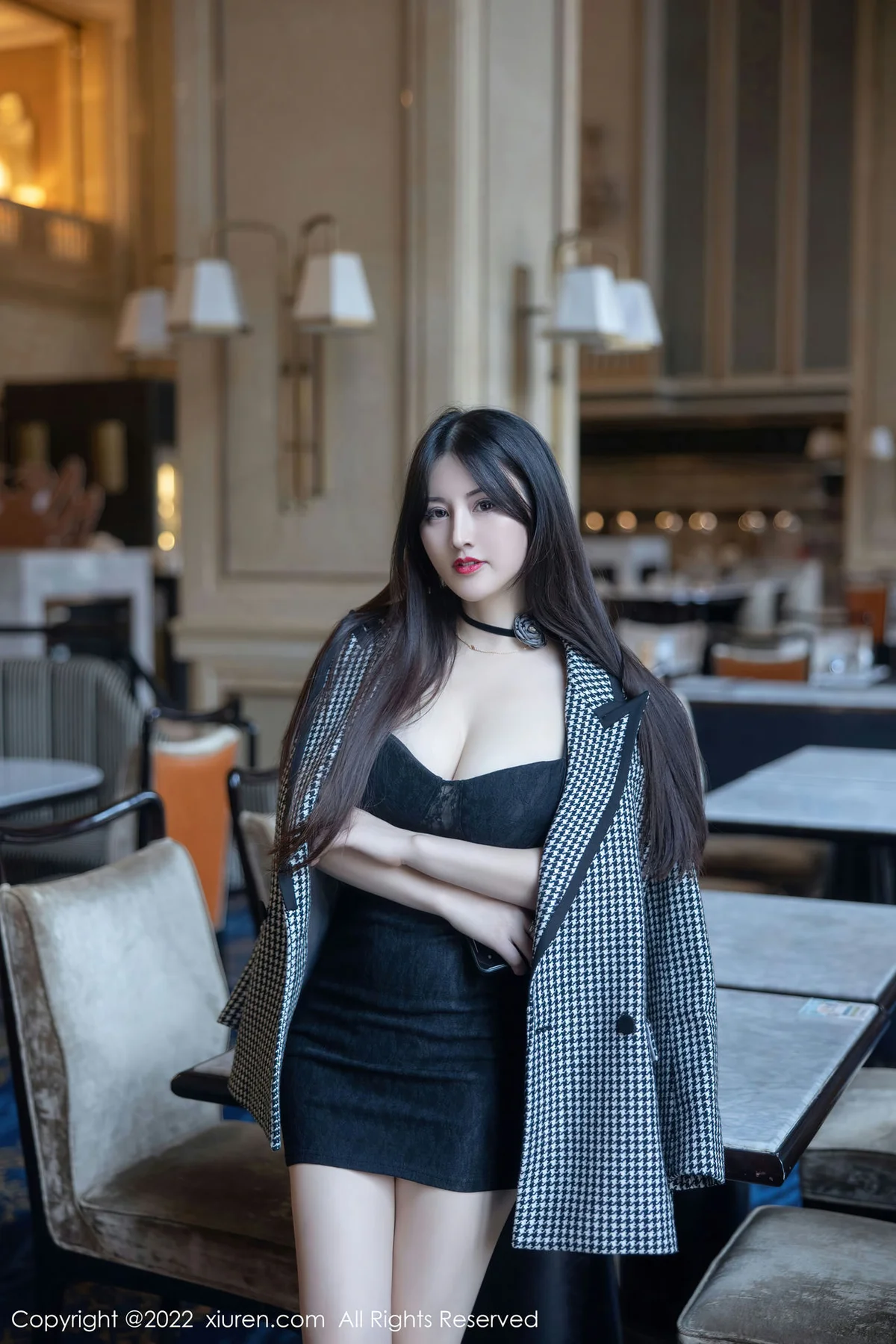 XiuRen 秀人 No.6049 诗诗kiki 连衣短裙性感写真 - 5