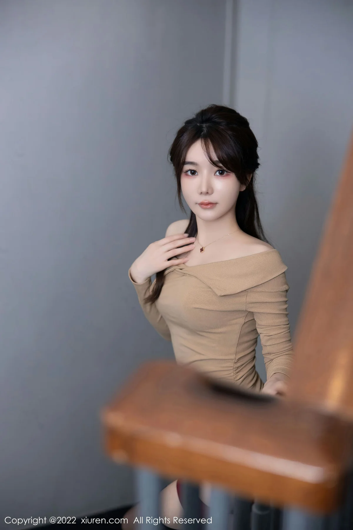 XiuRen 秀人 No.6056 婠婠么 性感魅惑黑丝性感写真 - 7