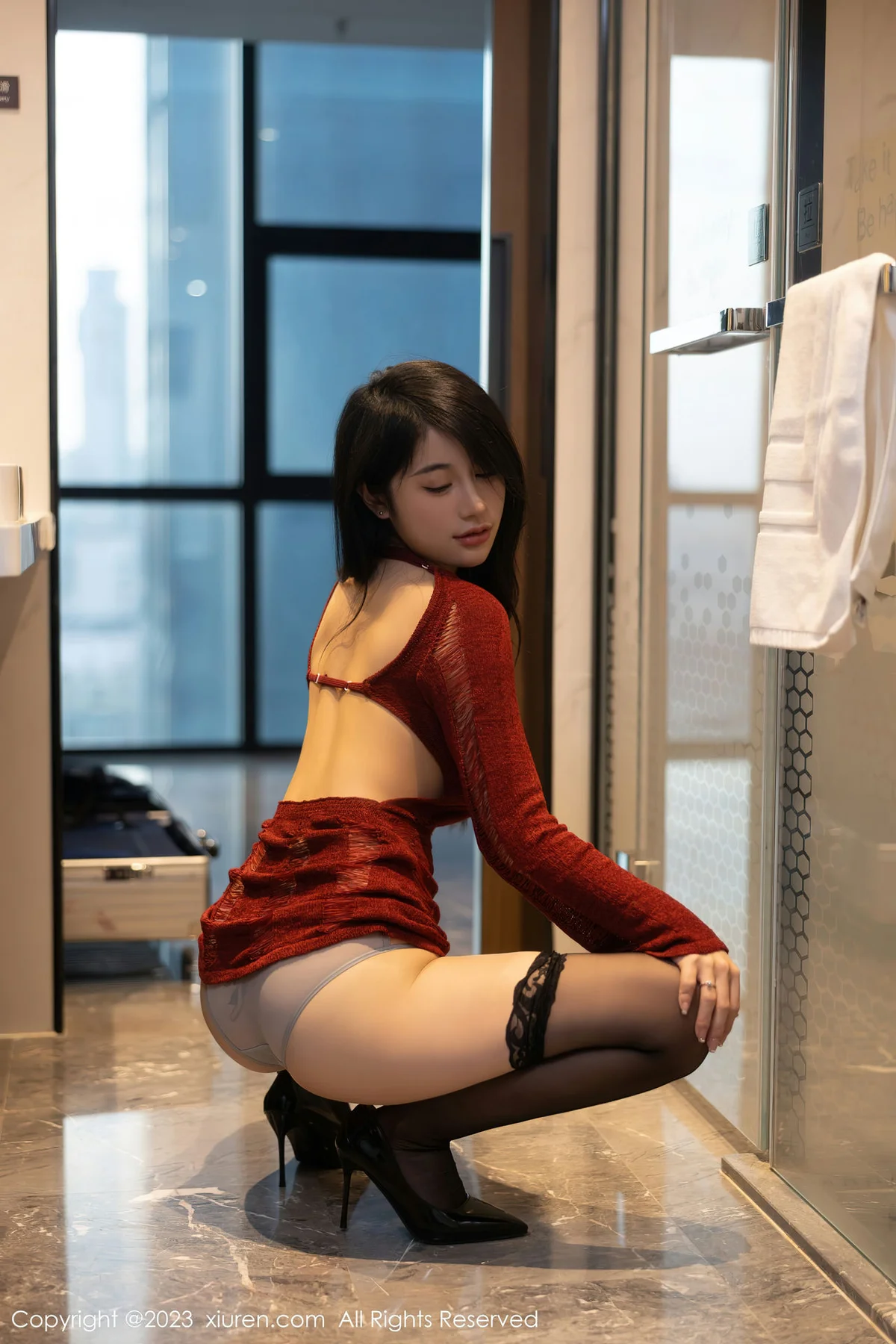 XiuRen 秀人 No.6087 美七 Mia 性感写真 - 2