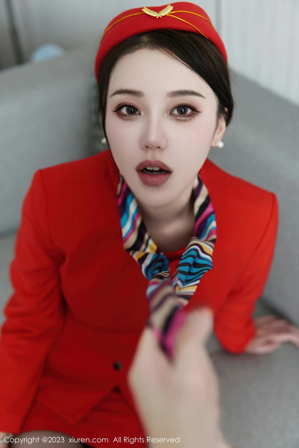 XiuRen 秀人 No.6088 米娜MnaL E罩杯白色旗袍写真 - 10