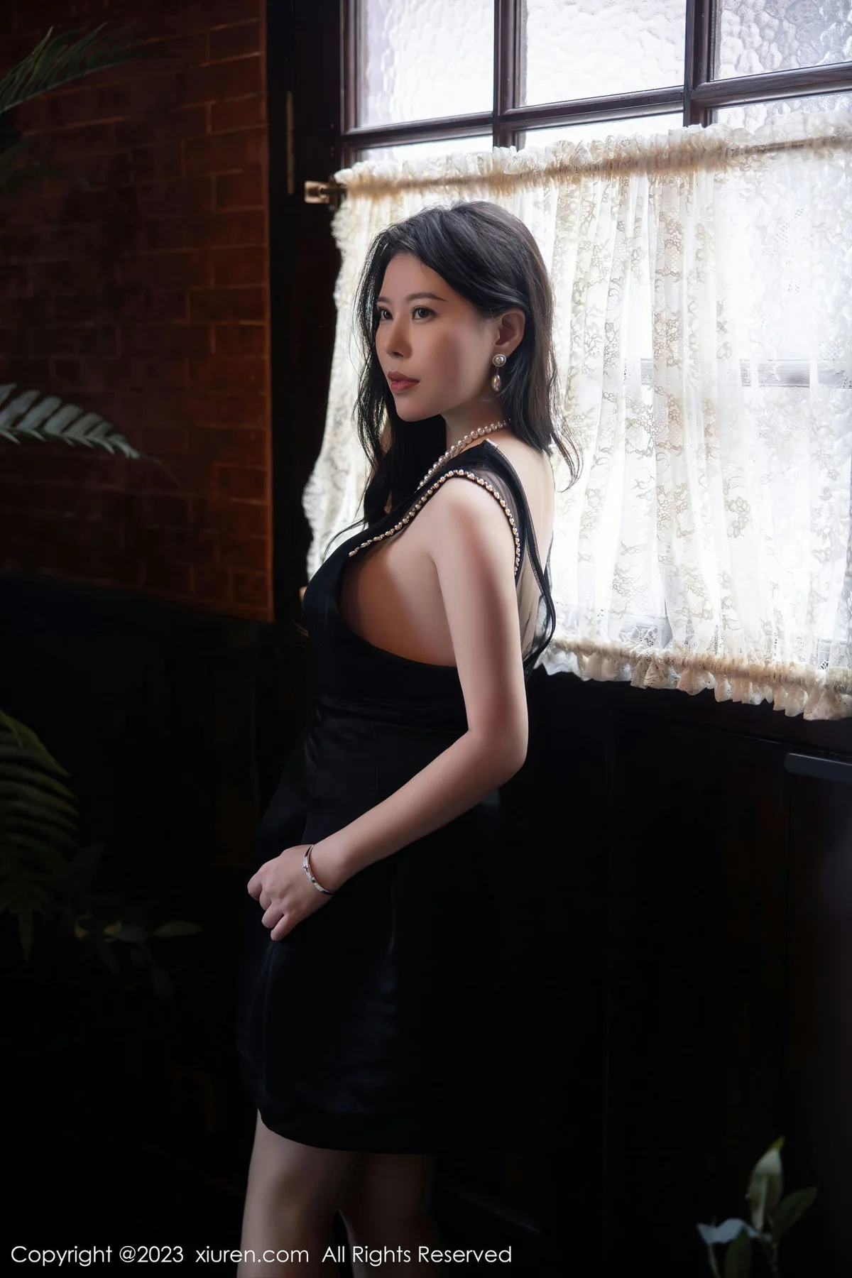 XiuRen 秀人 No.6089 白茹雪 红色蕾丝内衣写真 - 6