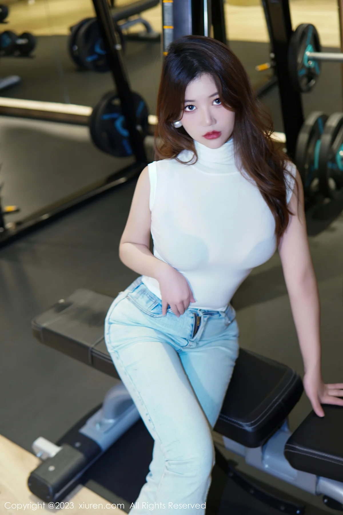 XiuRen 秀人 No.6102 奈奈子  健身房来了个新的营养师新人 - 6