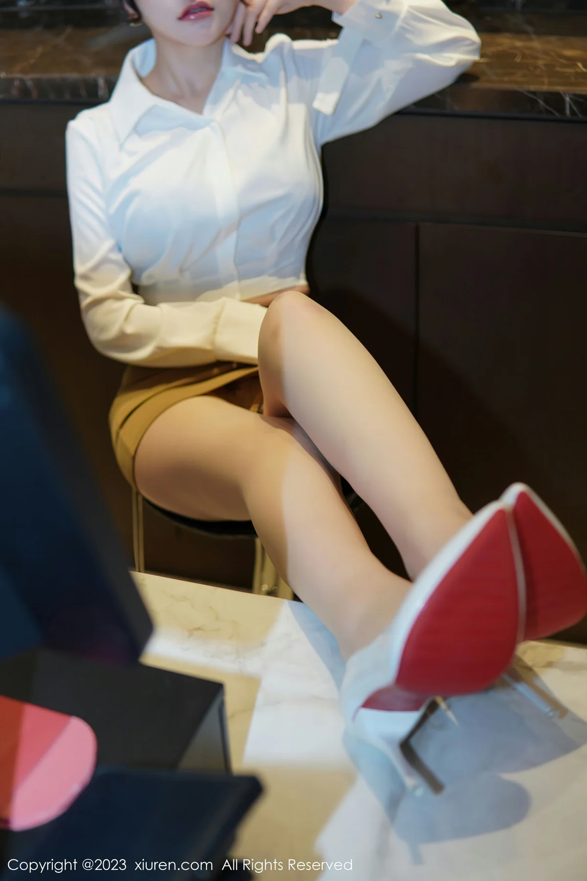 XiuRen 秀人 No.6111 桃桃子_ 新人蕾丝内衣性感写真 - 3