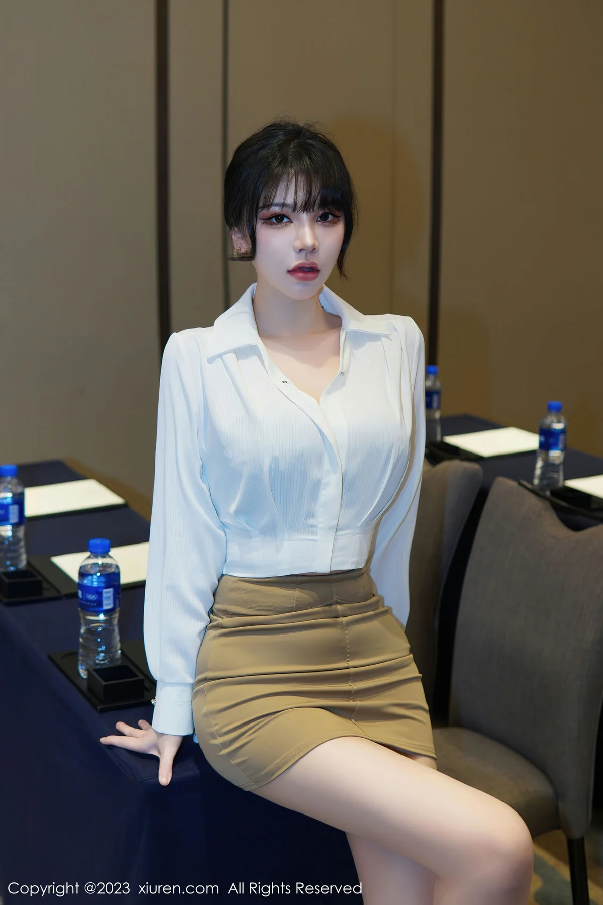 XiuRen 秀人 No.6111 桃桃子_ 新人蕾丝内衣性感写真 - 6