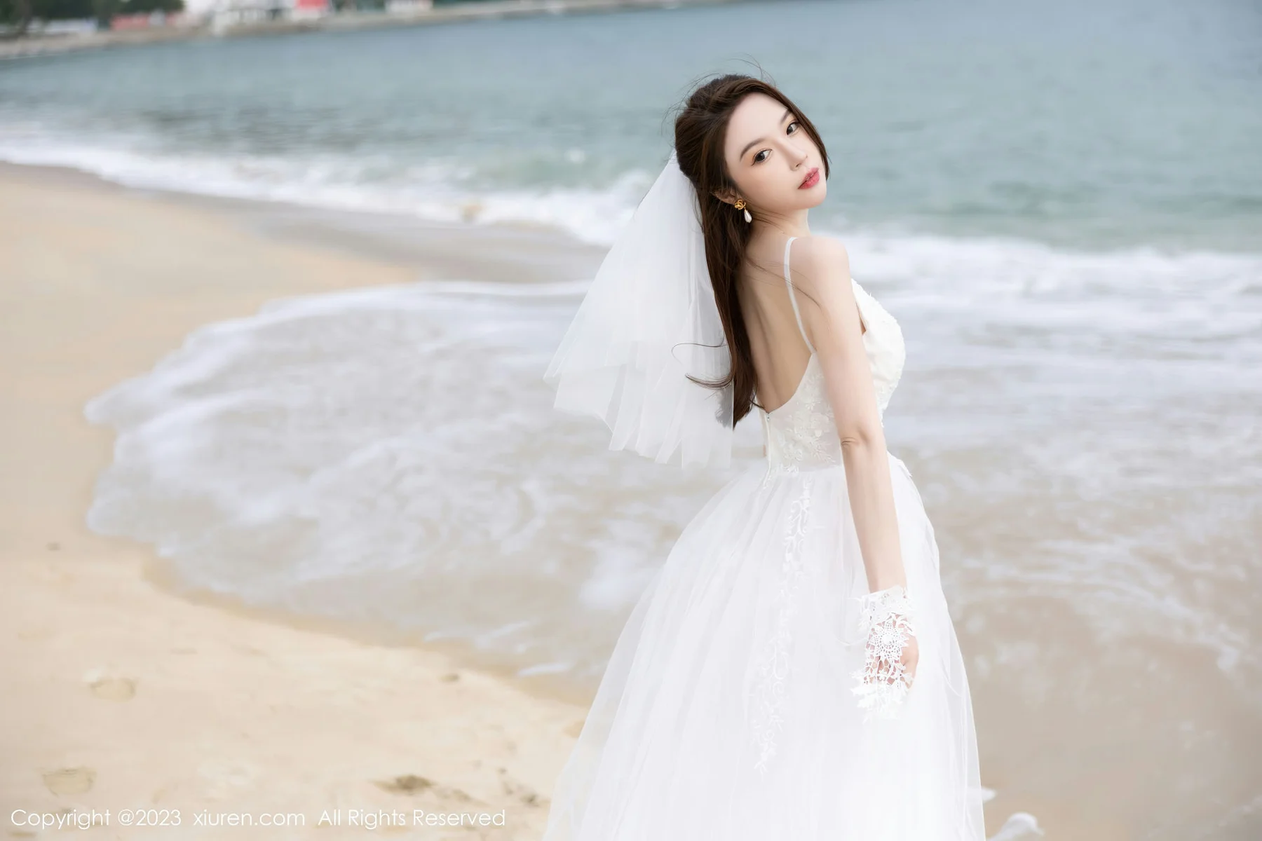 XiuRen 秀人 No.6120 梦心玥 海滩场景拍摄海南岛旅拍 - 3