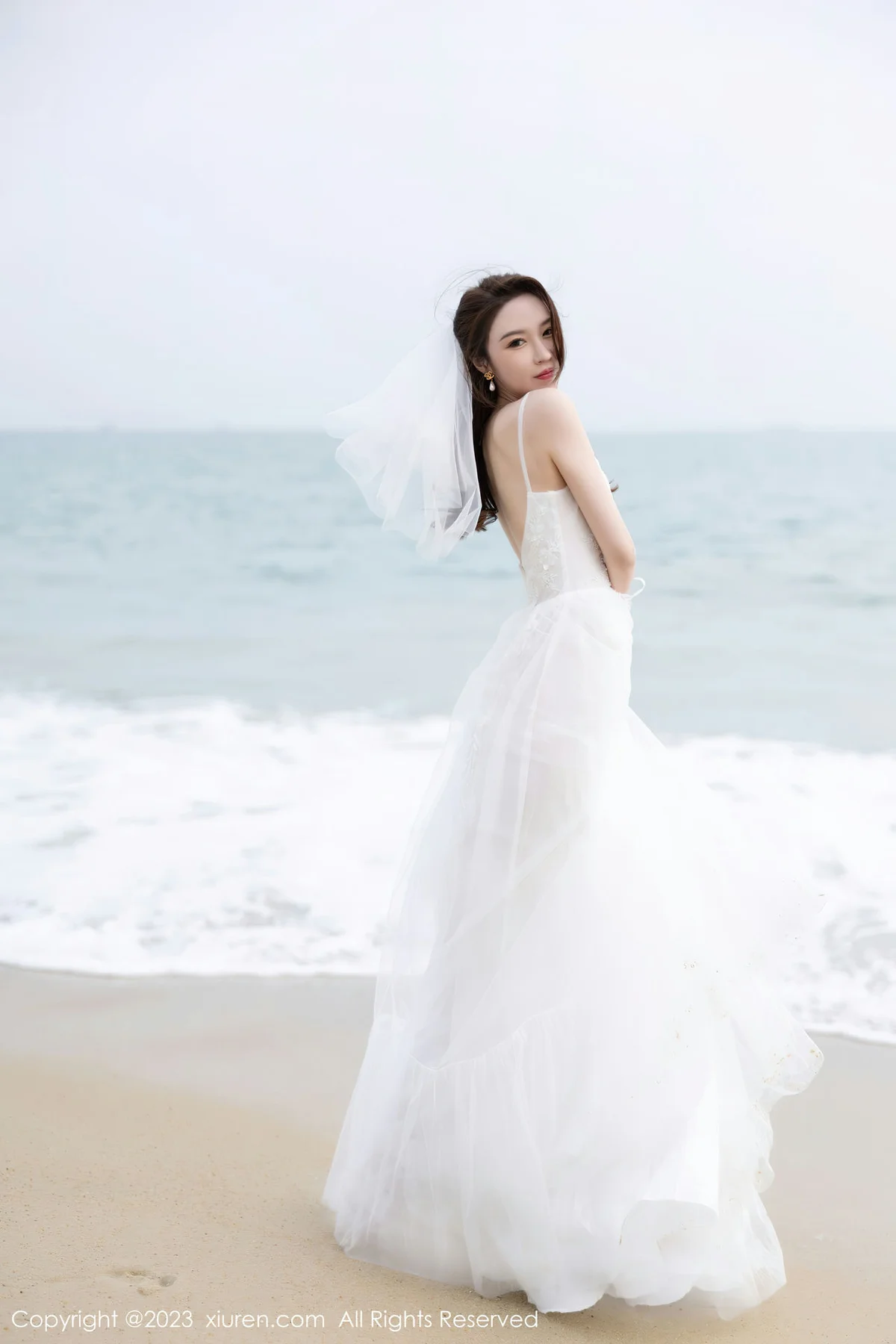 XiuRen 秀人 No.6120 梦心玥 海滩场景拍摄海南岛旅拍 - 5