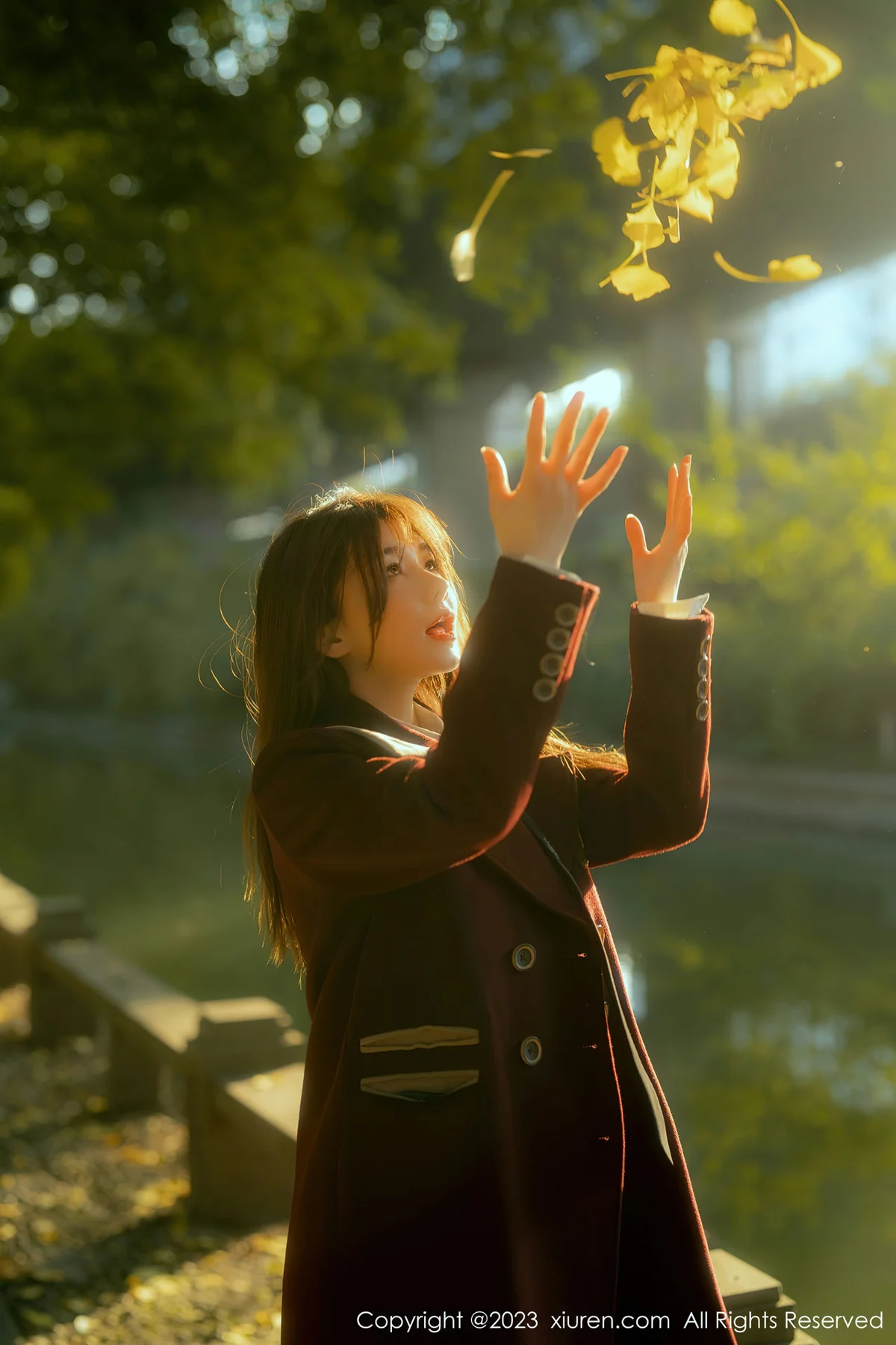 XiuRen 秀人 No.6137 婠婠么 白T黑色短裙 性感写真 - 7