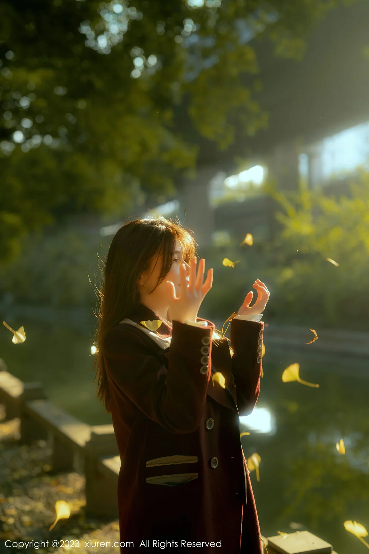 XiuRen 秀人 No.6137 婠婠么 白T黑色短裙 性感写真 - 7