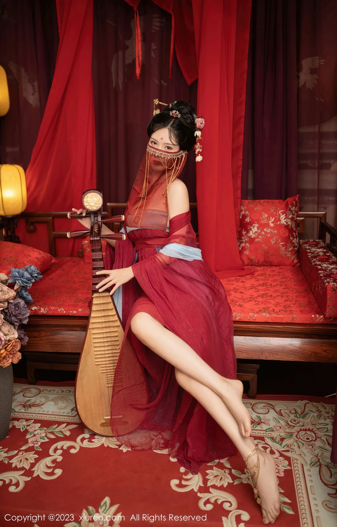 XiuRen 秀人 No.6154 利世 性感歌姬角色扮演写真 - 4