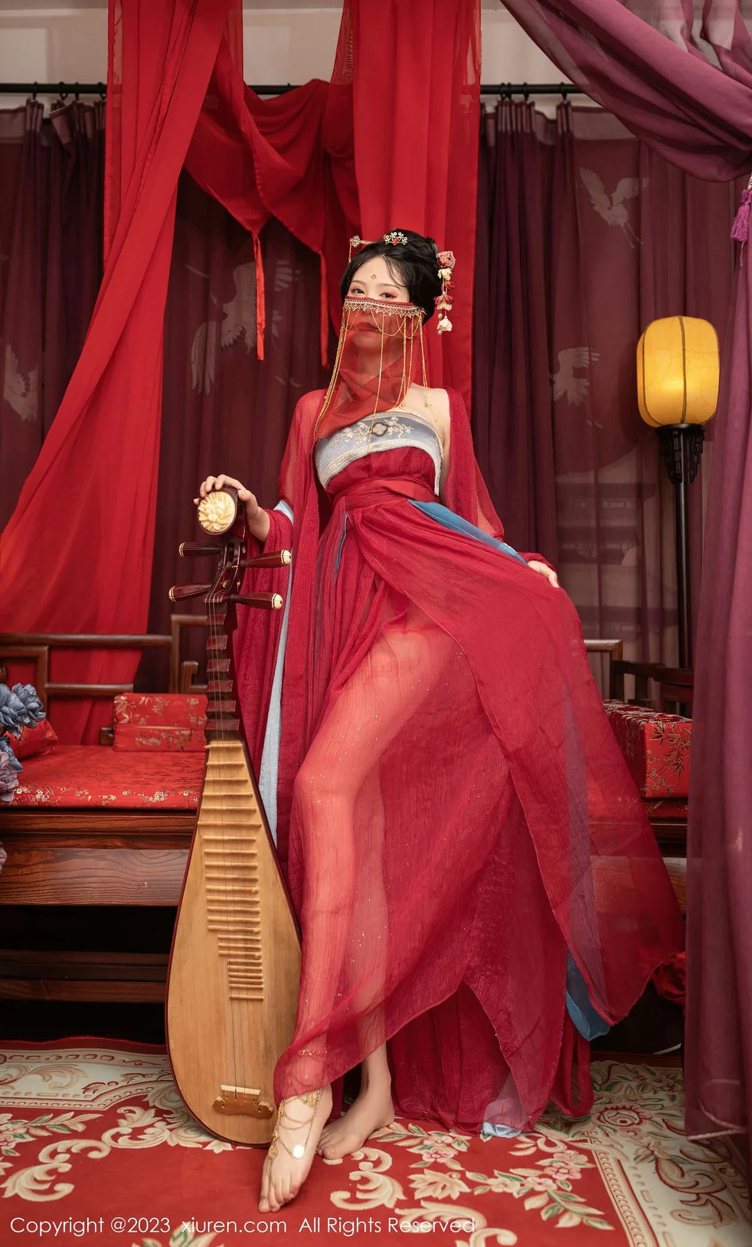 XiuRen 秀人 No.6154 利世 性感歌姬角色扮演写真 - 5