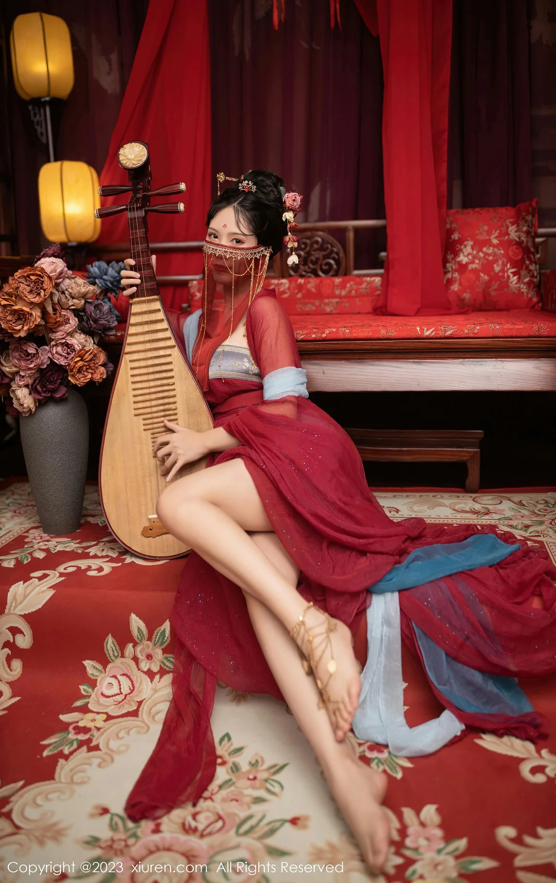 XiuRen 秀人 No.6154 利世 性感歌姬角色扮演写真 - 6