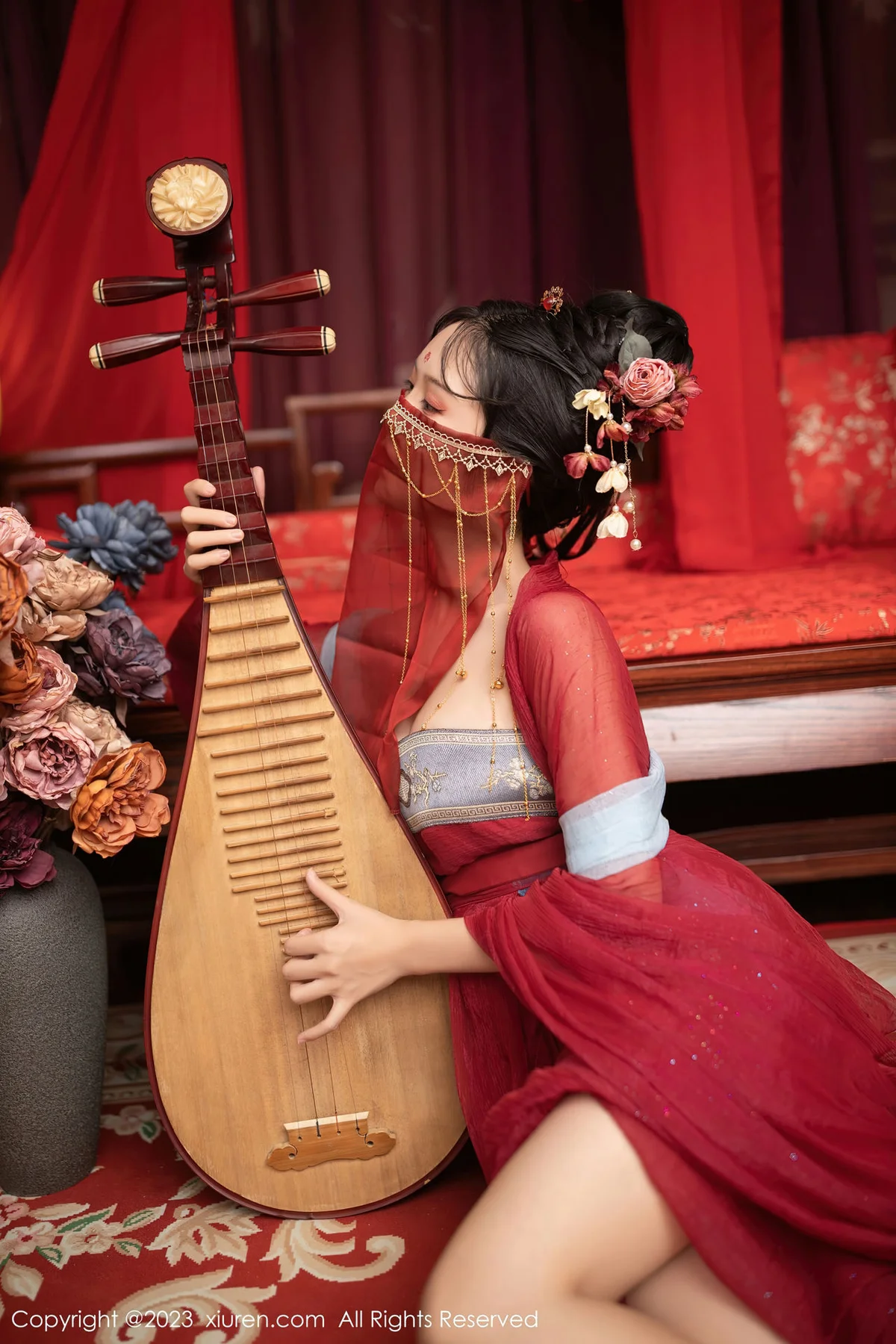 XiuRen 秀人 No.6154 利世 性感歌姬角色扮演写真 - 7