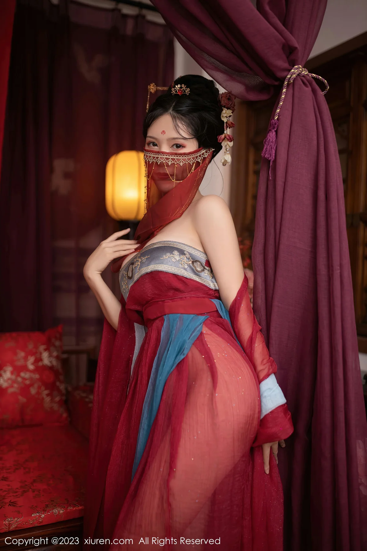 XiuRen 秀人 No.6154 利世 性感歌姬角色扮演写真 - 9