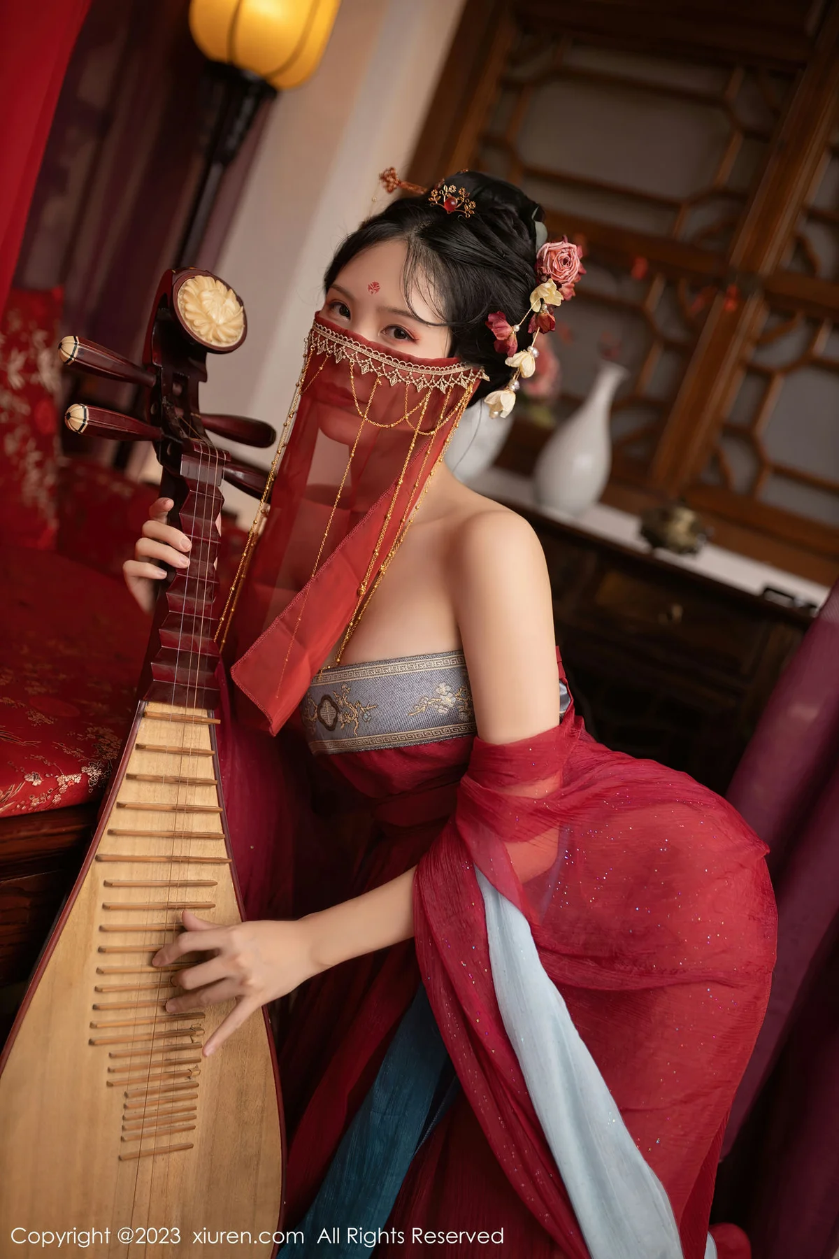 XiuRen 秀人 No.6154 利世 性感歌姬角色扮演写真 - 2