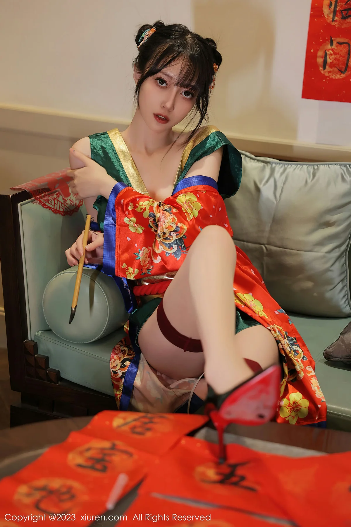 XiuRen 秀人 No.6167 玥儿玥er 新春主题拍摄十月海南旅拍 - 8