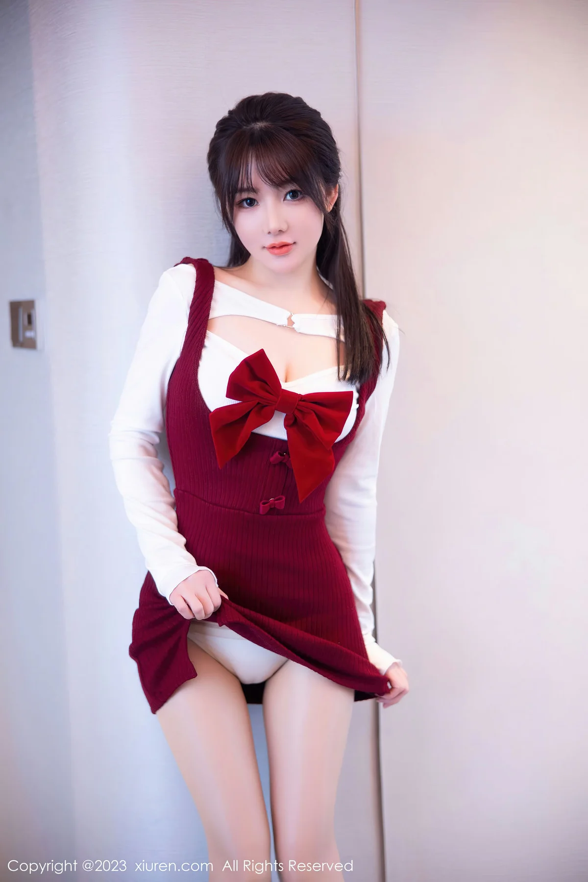 XiuRen 秀人 No.6168 婠婠么 新春主题玉体诱惑拍摄写真 - 5