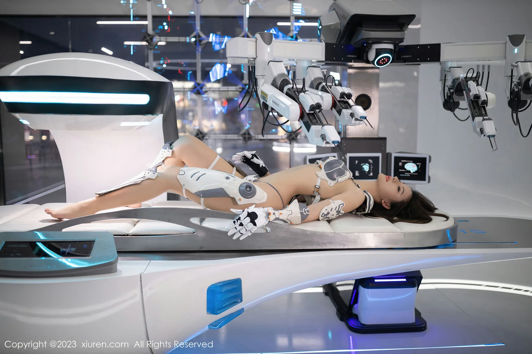 XiuRen 秀人 No.6173 就是阿朱啊 机器人主题拍摄写真 - 8