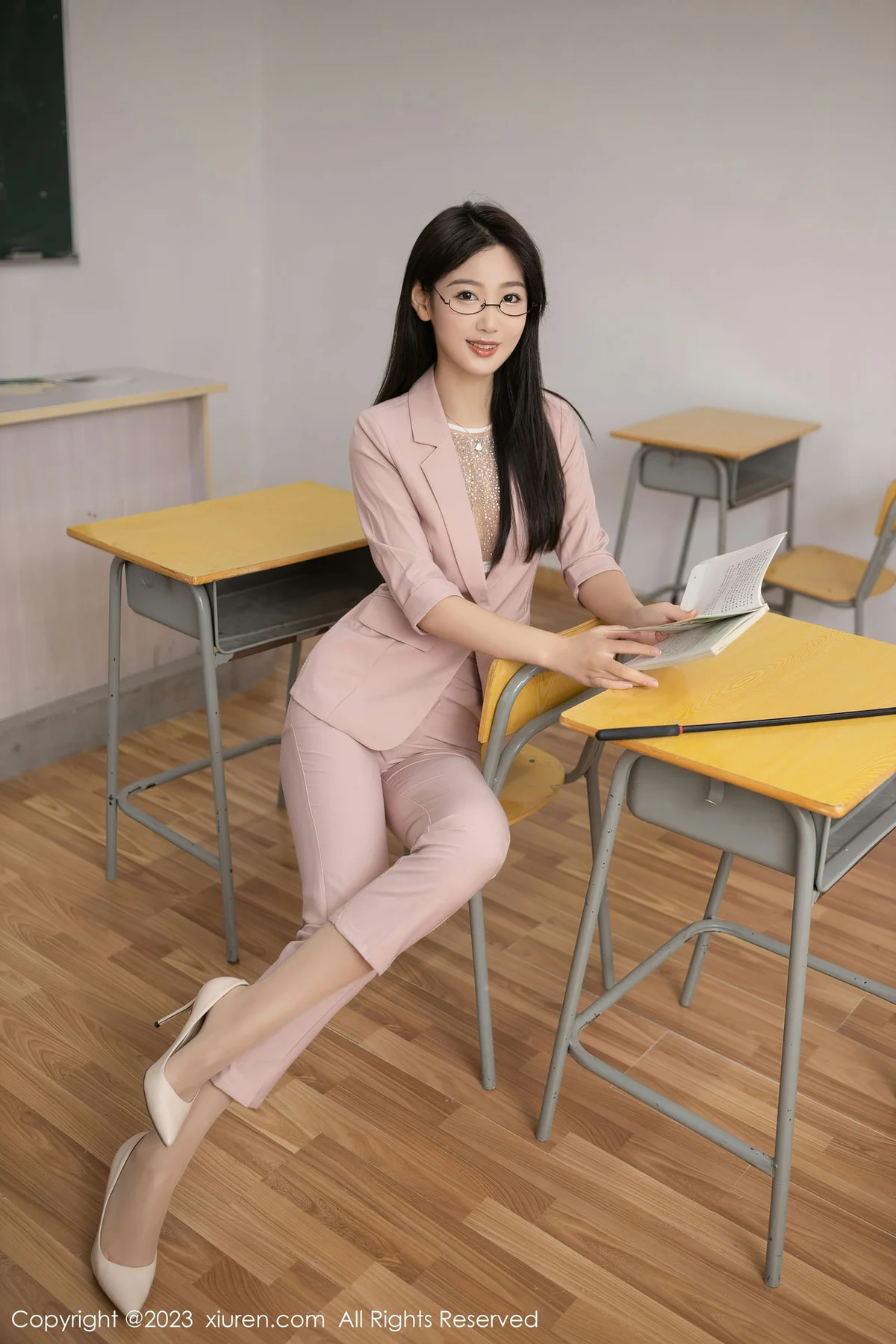 XiuRen 秀人 No.6179 唐安琪 性感教室 - 6