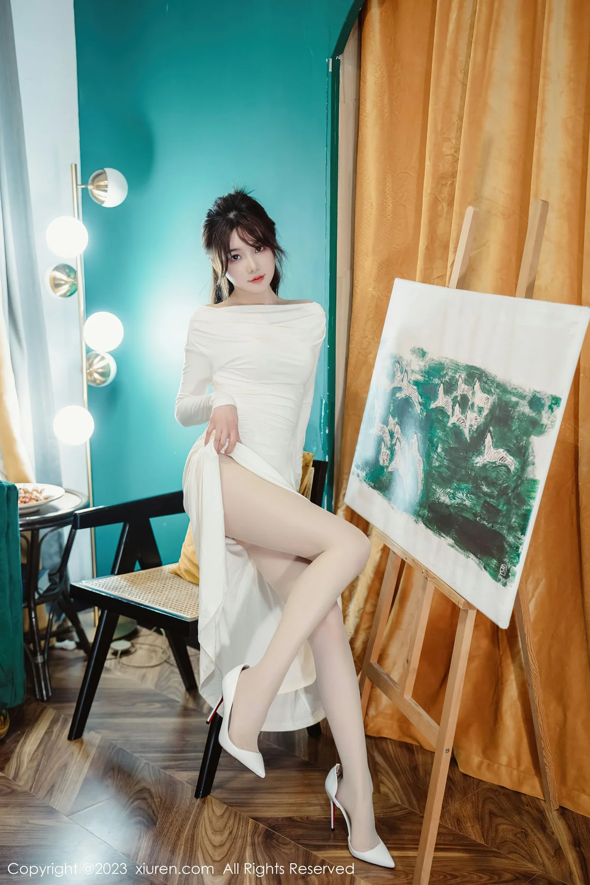 XiuRen 秀人 No.6182 婠婠么 香肩美腿御姐 - 1