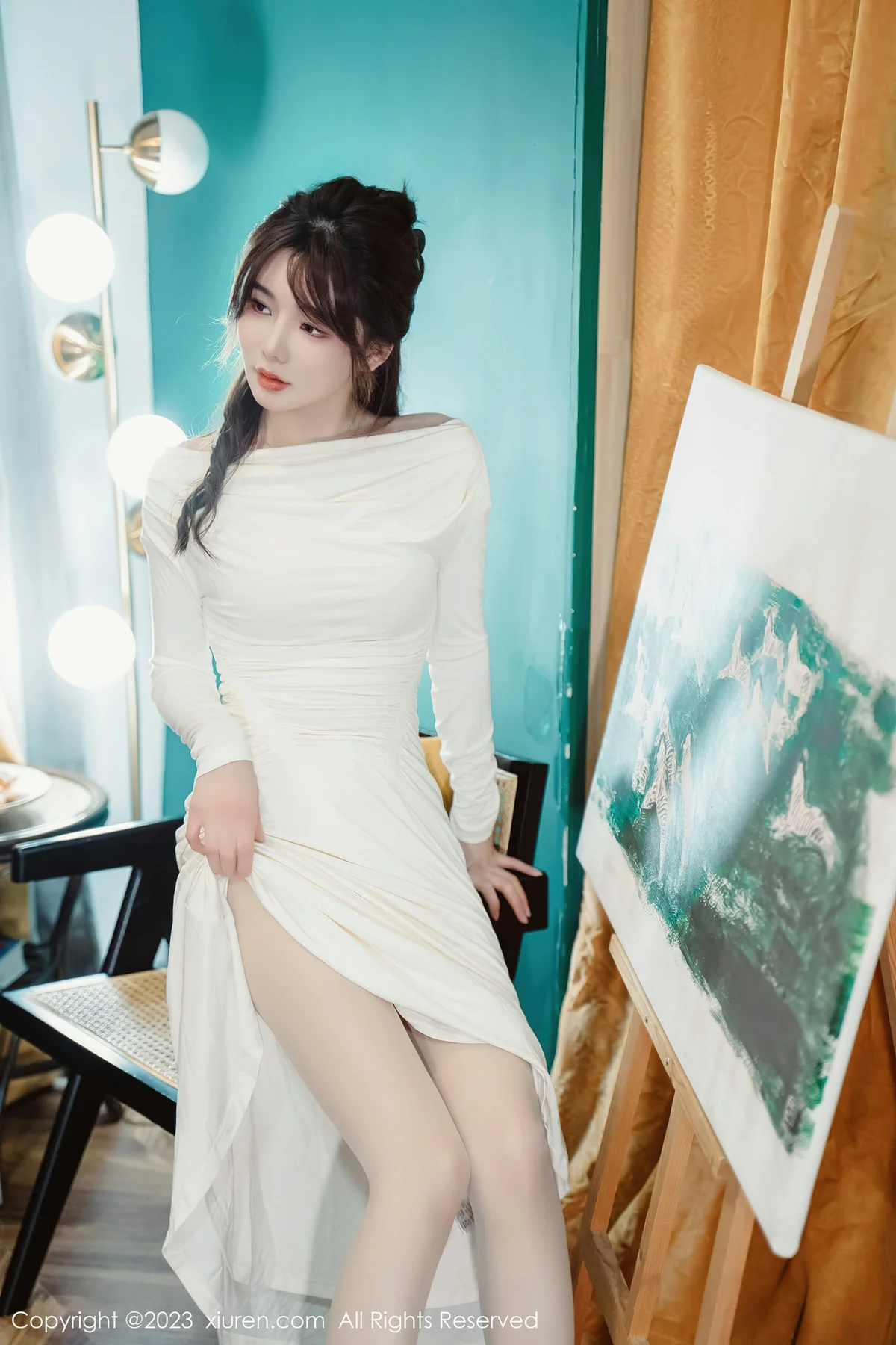 XiuRen 秀人 No.6182 婠婠么 香肩美腿御姐 - 9