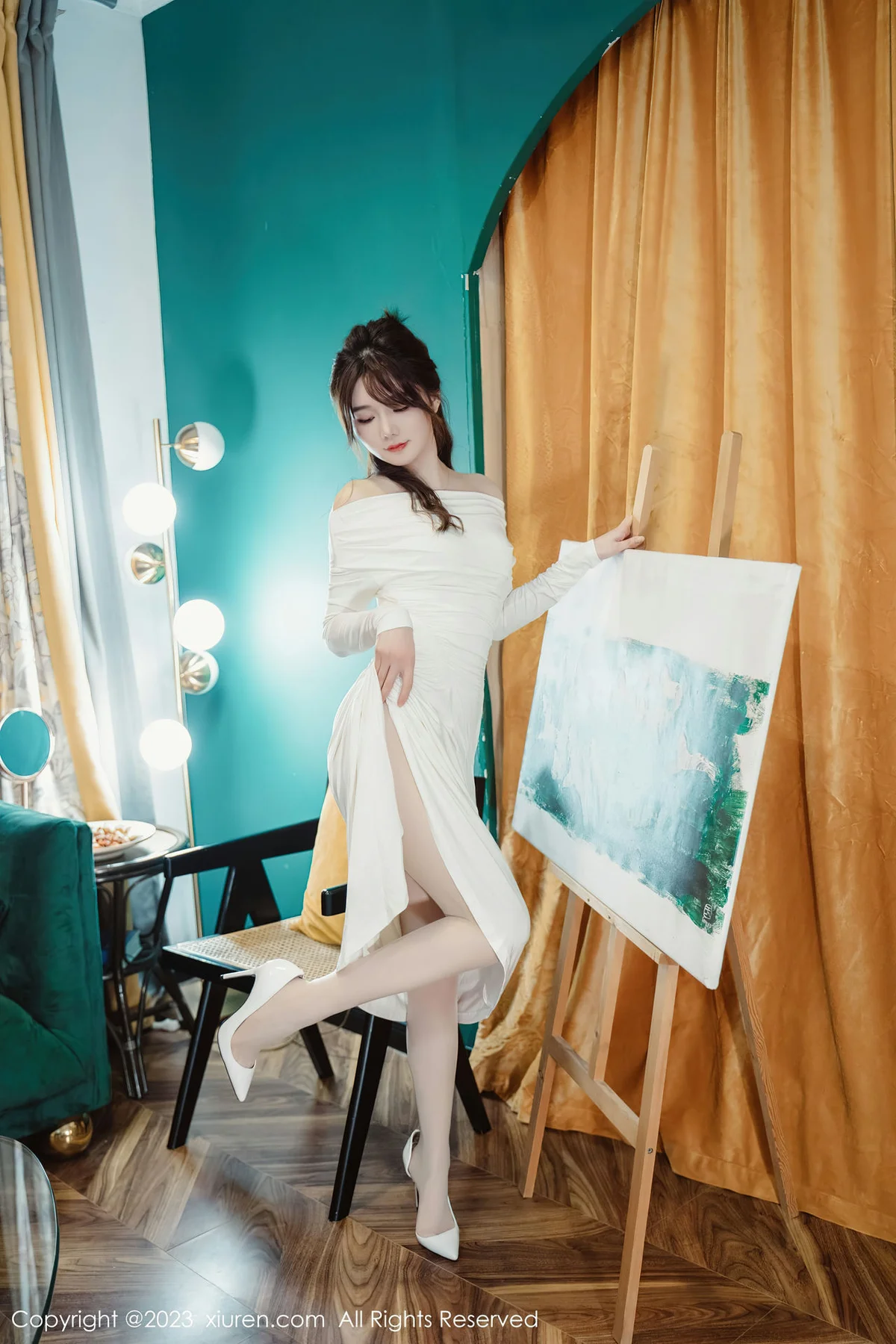 XiuRen 秀人 No.6182 婠婠么 香肩美腿御姐 - 3