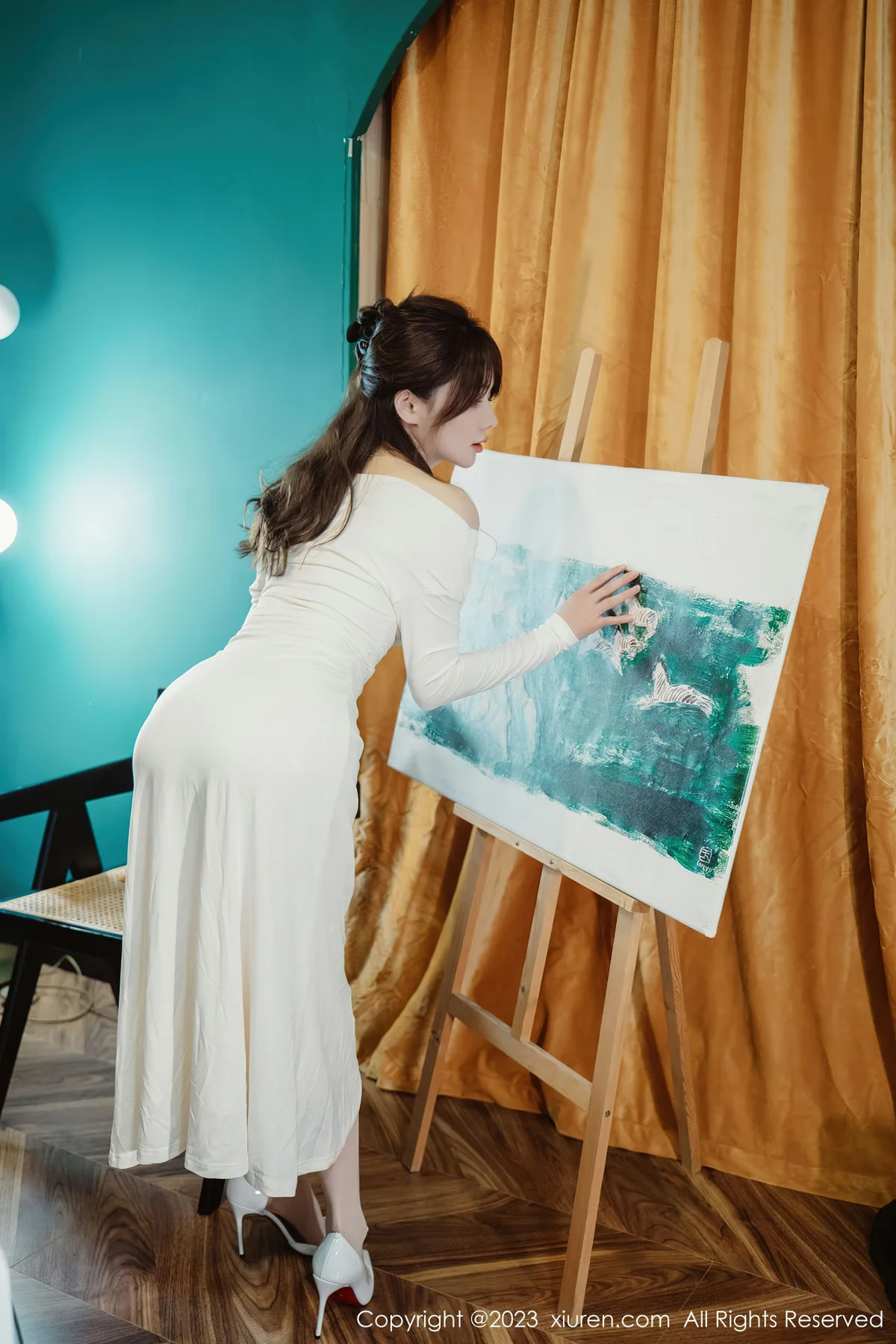 XiuRen 秀人 No.6182 婠婠么 香肩美腿御姐 - 4